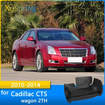Коврик в багажник автомобиля, грузовой вкладыш для Cadillac CTS wagon 2TH 2010 2011 2012 2013 2014, Прочный чехол для багажника, защитный дизайн