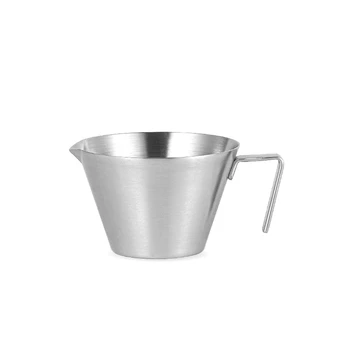 Мерный стаканчик для кофе объемом 100 мл, Молочный Стаканчик из нержавеющей стали, Шикарные Кухонные Принадлежности для кафе