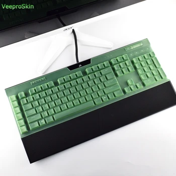 Для Corsair K95 Rgb Platinum, проводная игровая механическая клавиатура, защитная пленка для рабочего стола, защита от пыли, силиконовый протектор