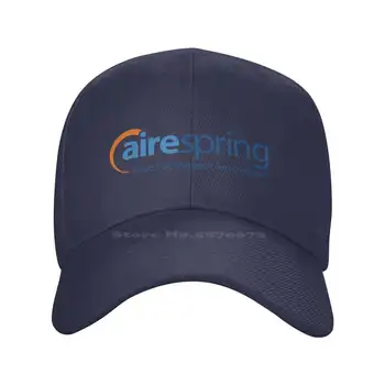 Модная качественная джинсовая кепка с логотипом Airespring, вязаная шапка, бейсболка