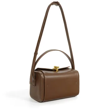 Дизайнерские сумки MS в стиле ретро для женщин, сумка-мессенджер из натуральной кожи, милая мини-сумка-тоут, винтажная женская сумка, новинка 2023 года