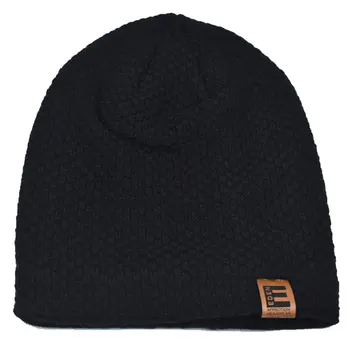 Зимняя повседневная шапка Beanie с дышащей эластичной подкладкой из мягкого флиса для взрослых и мальчиков