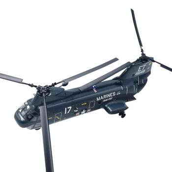 Масштаб 1:72 ВМС США CH-46D Sea Knight CH64D Модель Вертолета Готовая 37002 Коллекционная Игрушка В Подарок