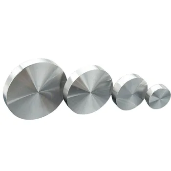 4 шт./лот, круглый алюминиевый диск толщиной 10 мм, стеклянный верхний адаптер, кофейный чайный столик, барная стойка, стеклянная верхняя часть