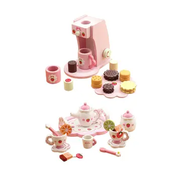 Деревянные кухонные игрушки кухонный игровой набор для детей Девочек Мальчиков малышей