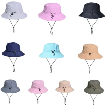 Новая летняя водонепроницаемая шляпа Рыбака, мужская шляпа для рыбалки на открытом воздухе, Альпинистская шляпа, Женская панама, Складная Солнцезащитная шляпа для хранения