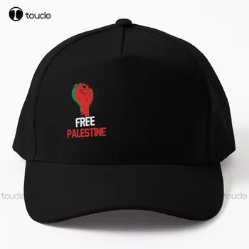 Бесплатная Палестина Бейсболка Черные Шляпы Для мужчин Хлопчатобумажные джинсовые кепки Шляпы дальнобойщиков в стиле хип-хоп, уличные простые повседневные кепки с винтажным козырьком