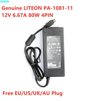 Подлинный LITEON PA-1081-11 12V 6.67A 80W PA-1081-01 0219B1280 Адаптер Переменного Тока для ELO E359019 PW201 ЖК-МОНИТОР Источник Питания Зарядное Устройство