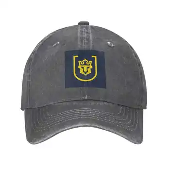 Джинсовая кепка с логотипом Uppsala Kommun высшего качества, бейсболка, вязаная шапка