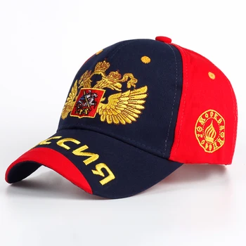 Головные уборы для мужчин, новые мужские и женские бейсболки из 100% хлопка с вышивкой Российского национального флага, модная шляпа, мужская и женская Патриотическая кепка