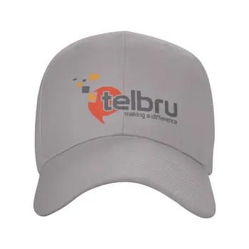 Telekom Brunei Berhad Графический принт логотипа Повседневная джинсовая кепка Вязаная шапка Бейсболка
